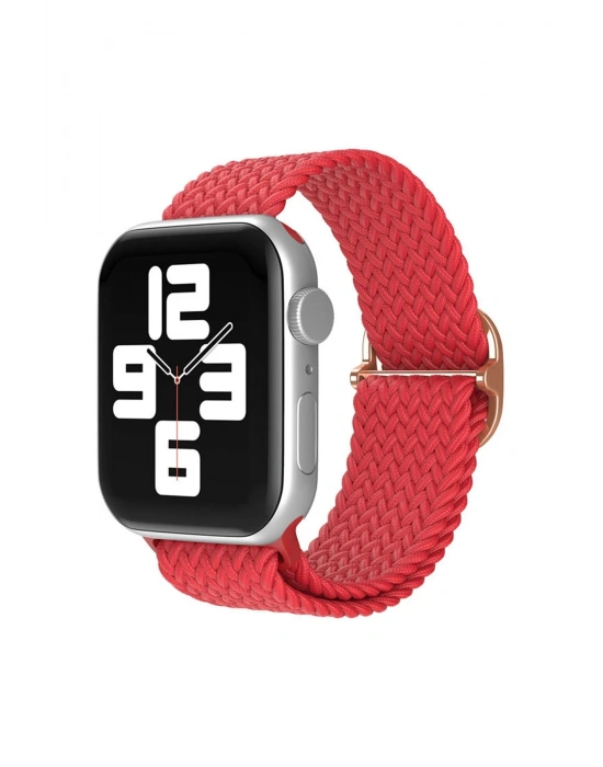 Newface Apple Watch 38mm Star Kordon - Kırmızı