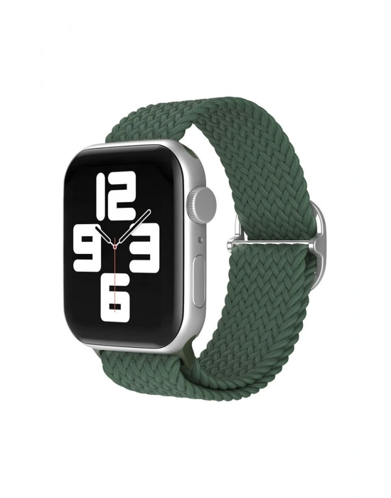 Newface Apple Watch 38mm Star Kordon - Koyu Yeşil