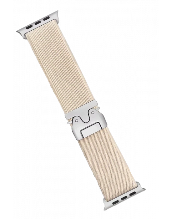 Newface Apple Watch 42mm Forest Kumaş Kordon - Krem