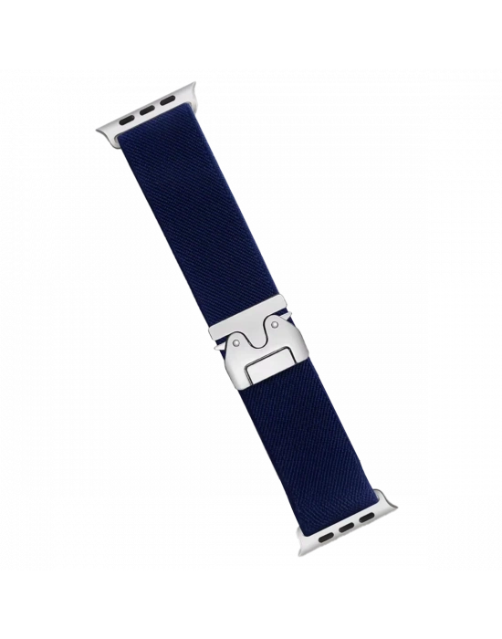 Newface Apple Watch 42mm Forest Kumaş Kordon - Lacivert