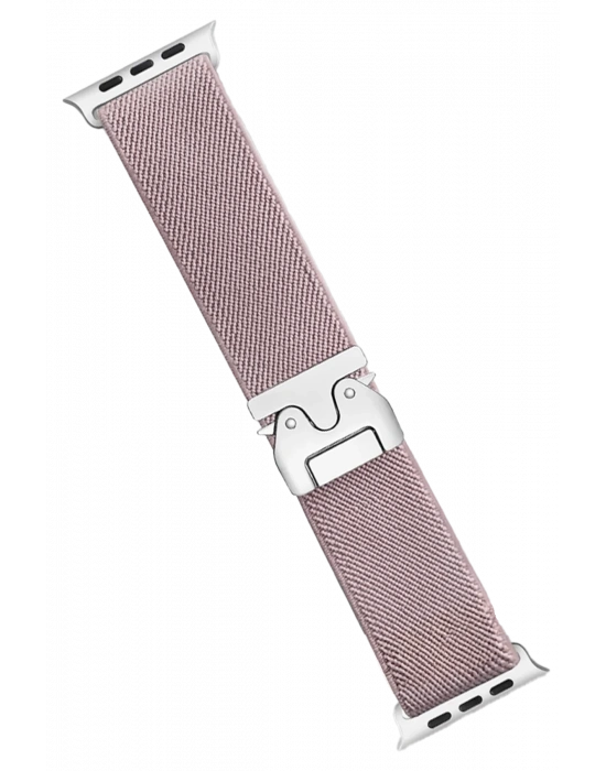 Newface Apple Watch 42mm Forest Kumaş Kordon - Lila