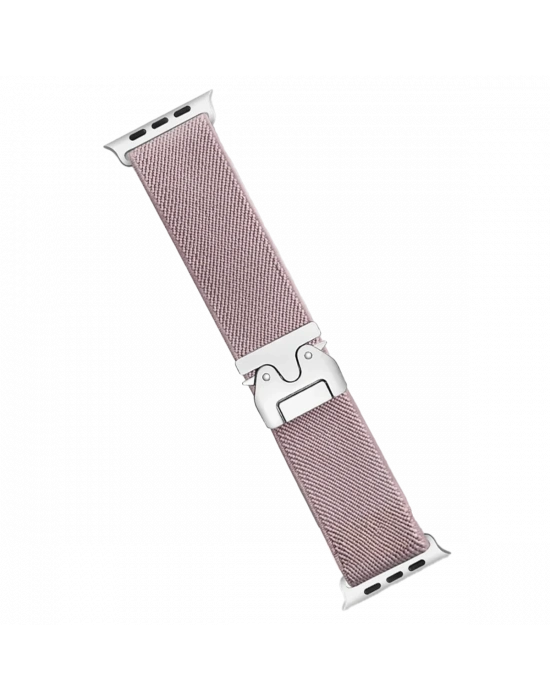 Newface Apple Watch 42mm Forest Kumaş Kordon - Lila