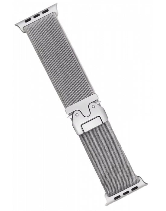 Newface Apple Watch 42mm Forest Kumaş Kordon - Titan Gri