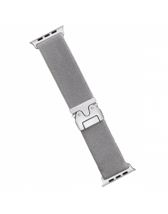 Newface Apple Watch 42mm Forest Kumaş Kordon - Titan Gri