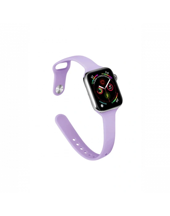 Newface Apple Watch 42mm Klasik Kordon - Lila