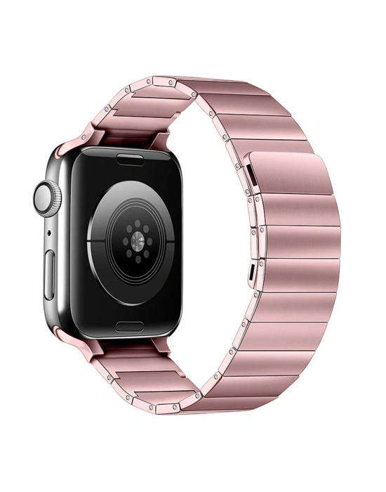 Newface Apple Watch 42mm KR404 Huks Kordon - Rose Gold