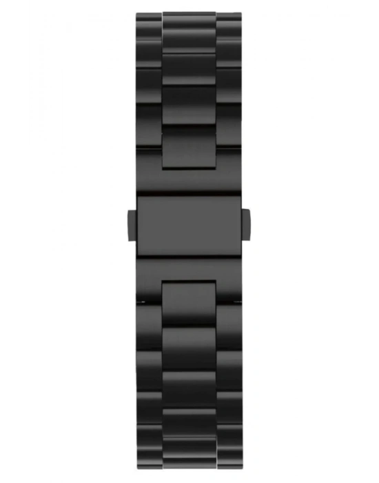 Newface Apple Watch 42mm Metal Baklalı Kordon - Siyah