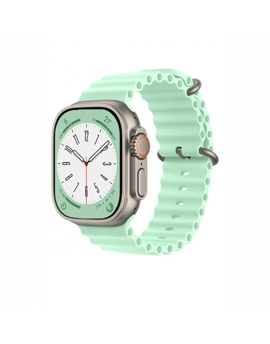 Newface Apple Watch 42mm Ocean Kordon - Açık Yeşil