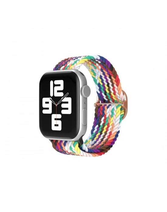 Newface Apple Watch 42mm Star Kordon - Gökkuşağı 2