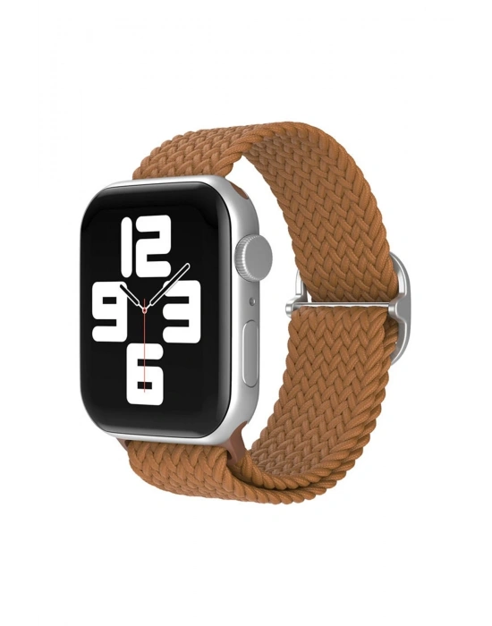 Newface Apple Watch 42mm Star Kordon - Kahverengi