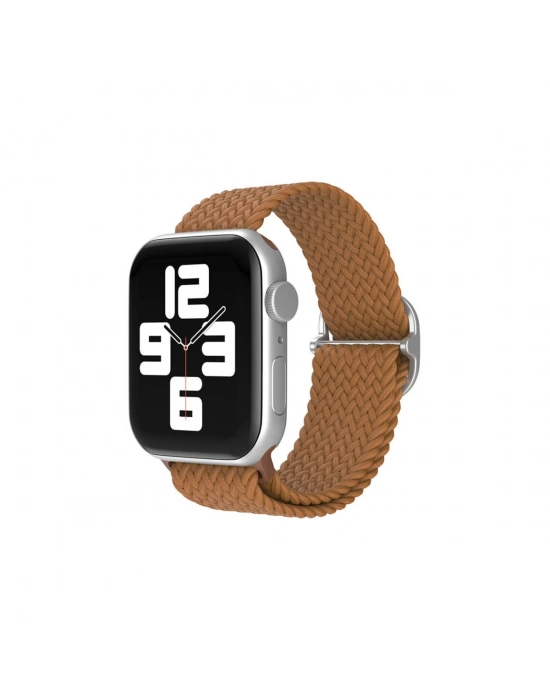 Newface Apple Watch 42mm Star Kordon - Kahverengi
