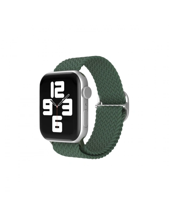 Newface Apple Watch 42mm Star Kordon - Koyu Yeşil