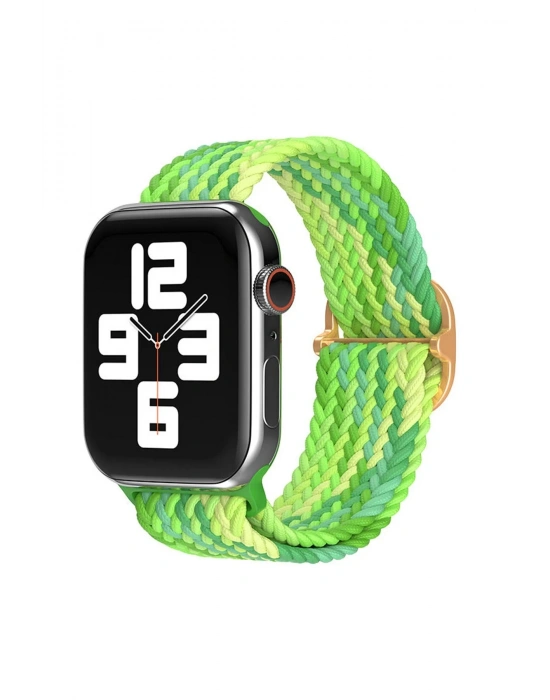 Newface Apple Watch 42mm Star Kordon - Turkuaz-Yeşil