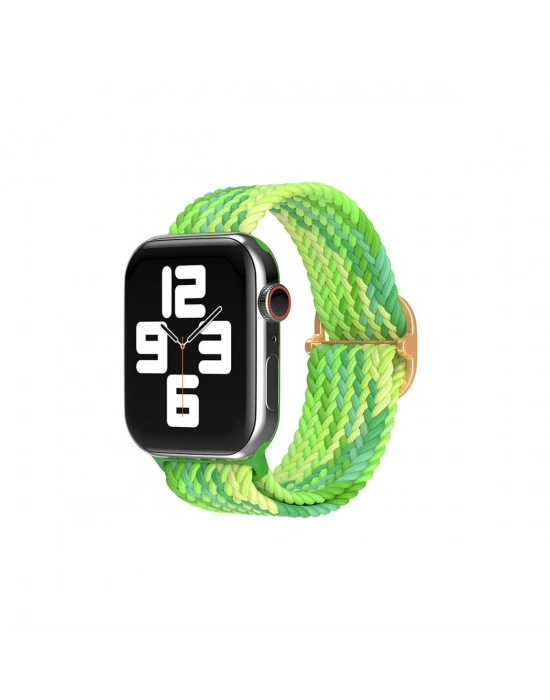 Newface Apple Watch 42mm Star Kordon - Turkuaz-Yeşil