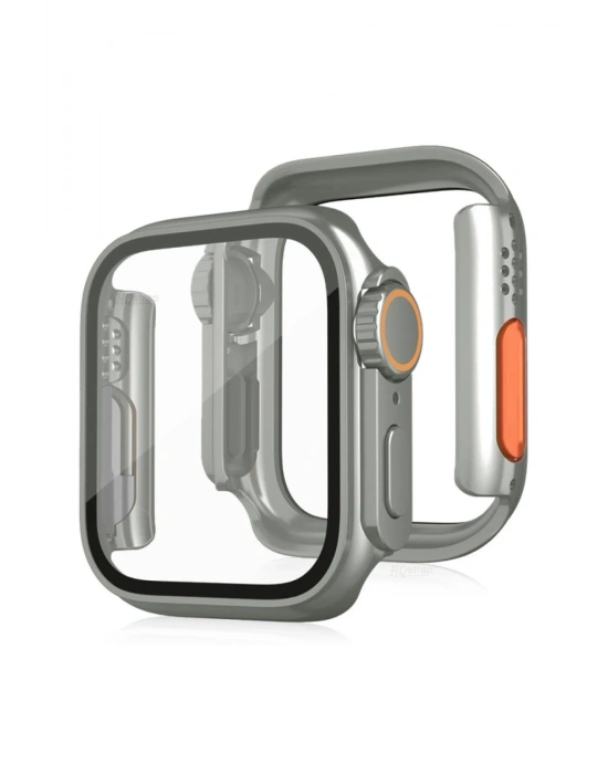 Newface Apple Watch 44mm Watch 49mm Kasa Dönüştürücü ve Ekran Koruyucu - Yıldız Işığı