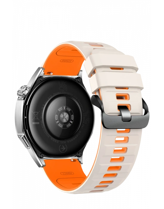 Newface Apple Watch Ultra 49mm Minoc Kordon - Beyaz-Turuncu