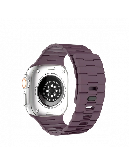 Newface Apple Watch Ultra 49mm Wowen Kordon - Bordo
