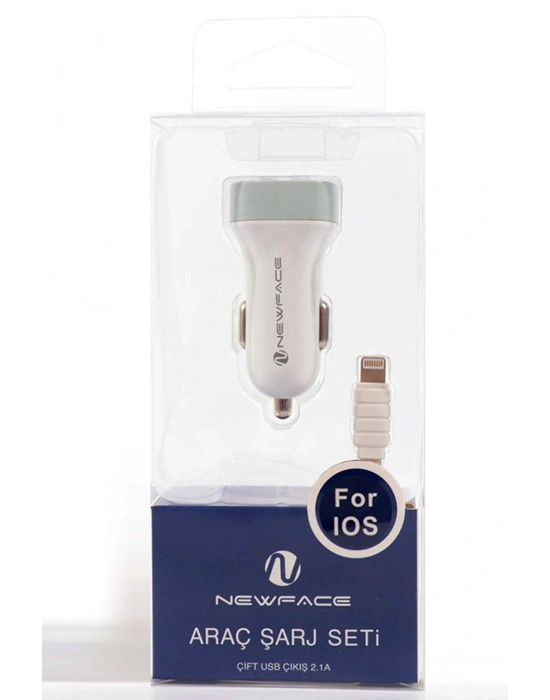 Newface C17 Lightning 2.1A Araç Şarjı