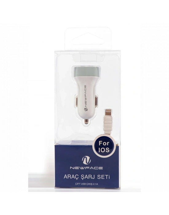 Newface C17 Lightning 2.1A Araç Şarjı