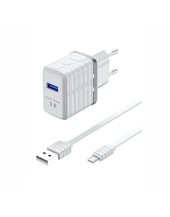 Newface C32Q 3.0 Quick Micro USB Seyahat Şarj Cihazı