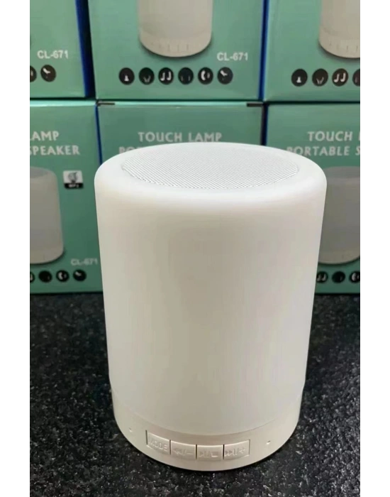 Newface CL-671 Şarjlı Dokunmatik Gece Lambalı Bluetooth Hoparlör