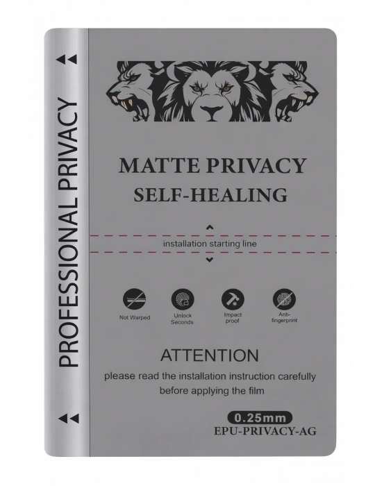 Newface EPU HD Makine Auto Repair Mat Seramik Hayalet Nano Ekran Koruyucu