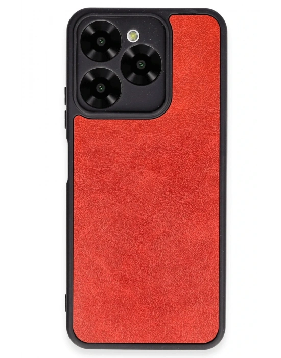 Newface General Mobile Era 30 Kılıf Aras Deri Kapak - Kırmızı