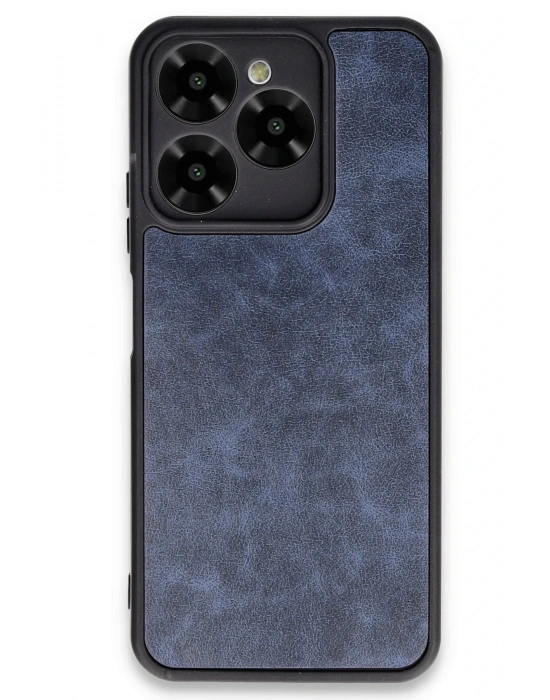 Newface General Mobile Era 30 Kılıf Aras Deri Kapak - Lacivert