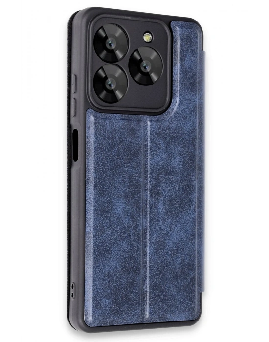 Newface General Mobile Era 30 Kılıf Flip Cover - Lacivert