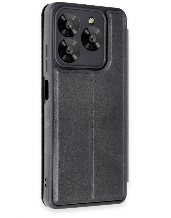 Newface General Mobile Era 50 Kılıf Flip Cover - Siyah