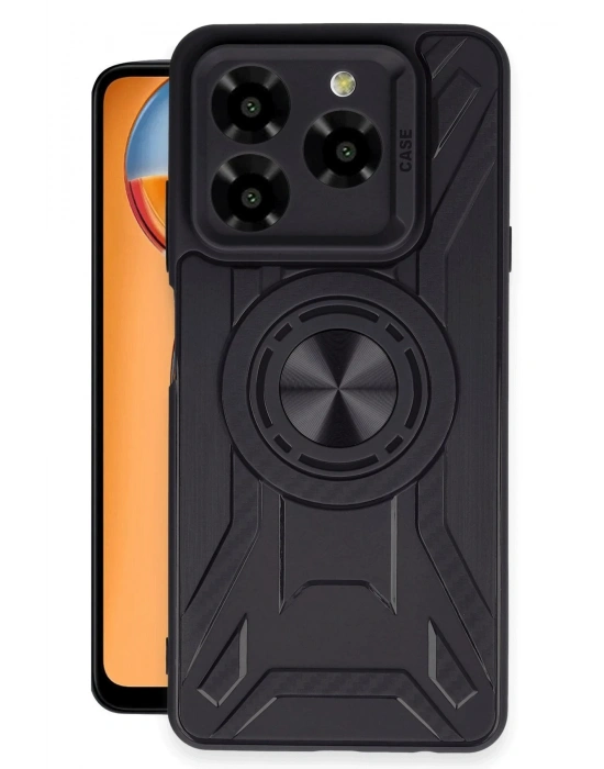 Newface General Mobile Era 50 Kılıf Lincoln Silikon - Siyah