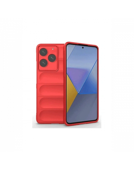 Newface General Mobile Era 50 Kılıf Optimum Silikon - Kırmızı