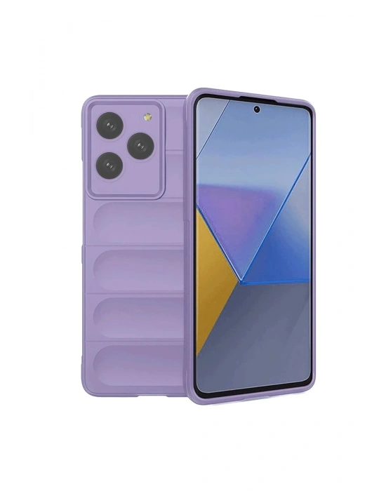 Newface General Mobile Era 50 Kılıf Optimum Silikon - Lila