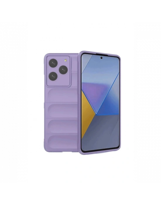 Newface General Mobile Era 50 Kılıf Optimum Silikon - Lila