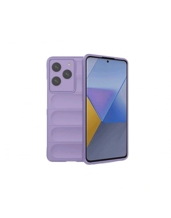 Newface General Mobile Era 50 Kılıf Optimum Silikon - Lila