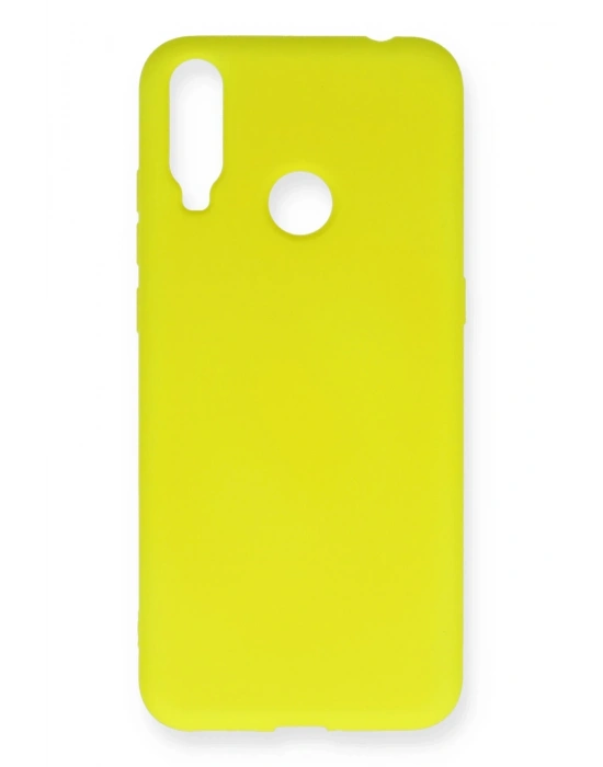 Newface General Mobile GM 10 Kılıf Nano içi Kadife Silikon - Sarı