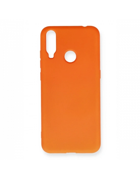 Newface General Mobile GM 10 Kılıf Nano içi Kadife Silikon - Turuncu