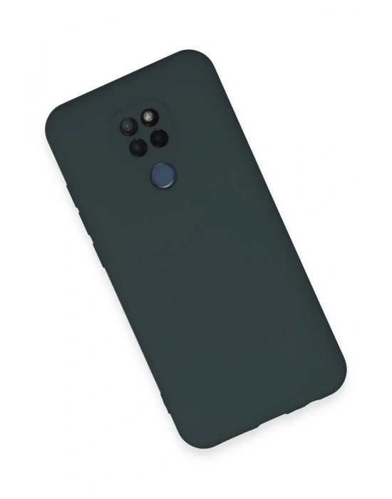 Newface General Mobile GM 20 Kılıf Nano içi Kadife Silikon - Koyu Yeşil