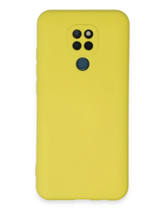 Newface General Mobile GM 20 Kılıf Nano içi Kadife Silikon - Sarı