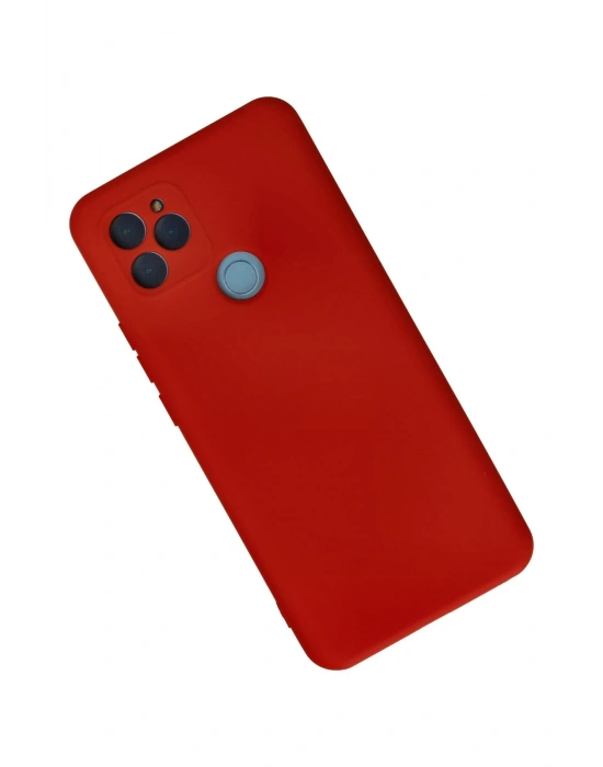Newface General Mobile GM 21 Kılıf Nano içi Kadife Silikon - Kırmızı