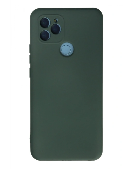 Newface General Mobile GM 21 Kılıf Nano içi Kadife Silikon - Koyu Yeşil