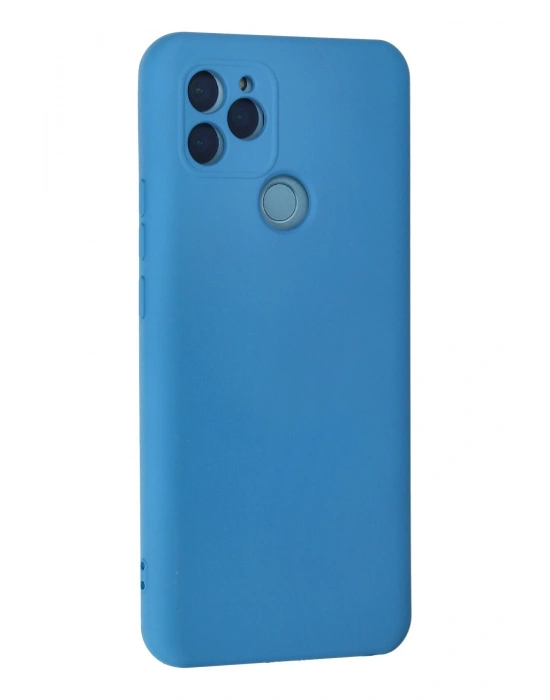 Newface General Mobile GM 21 Kılıf Nano içi Kadife Silikon - Mavi