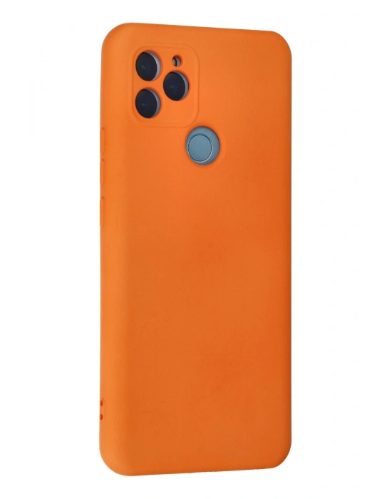 Newface General Mobile GM 21 Kılıf Nano içi Kadife Silikon - Turuncu