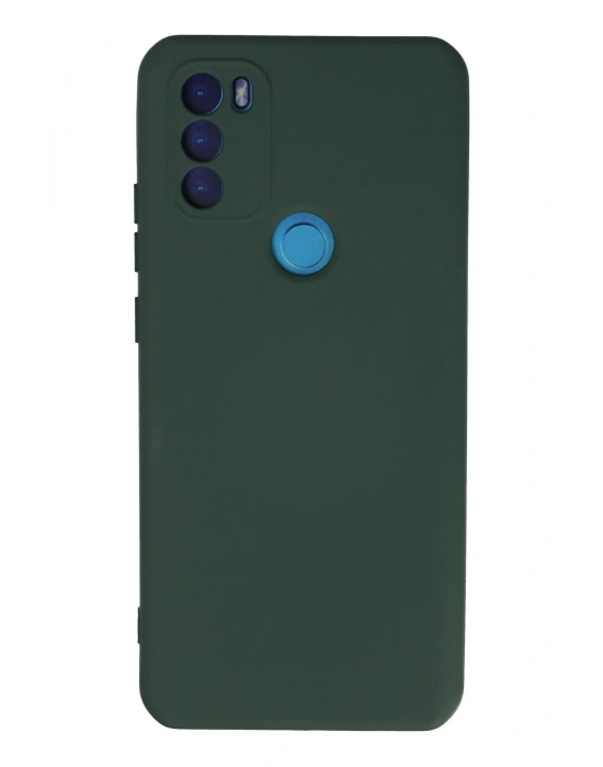 Newface General Mobile GM 21 Plus Kılıf Nano içi Kadife Silikon - Koyu Yeşil