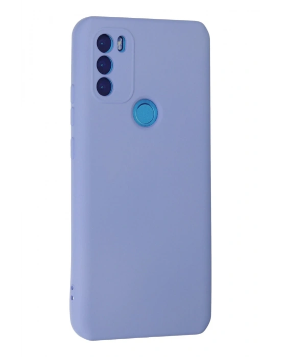 Newface General Mobile GM 21 Plus Kılıf Nano içi Kadife Silikon - Lila