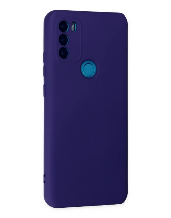 Newface General Mobile GM 21 Plus Kılıf Nano içi Kadife Silikon - Mor