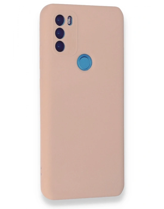 Newface General Mobile GM 21 Plus Kılıf Nano içi Kadife Silikon - Pudra