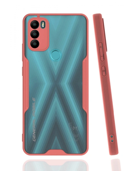 Newface General Mobile GM 21 Plus Kılıf Platin Silikon - Pembe