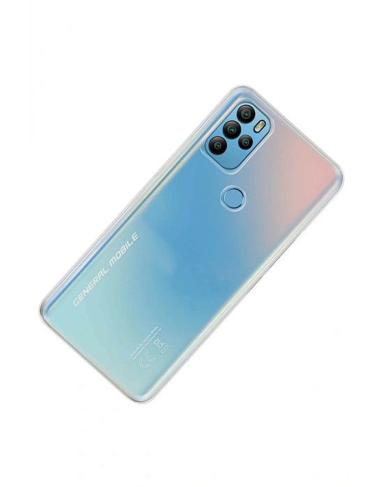 Newface General Mobile GM 21 Pro Kılıf Lüx Şeffaf Silikon