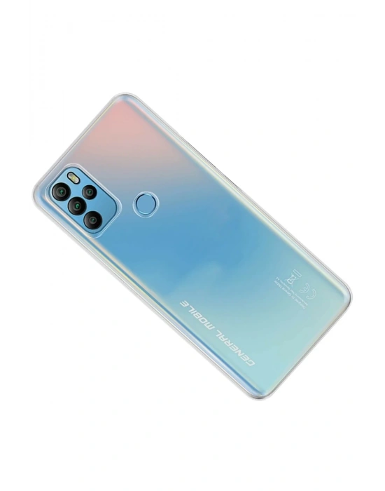 Newface General Mobile GM 21 Pro Kılıf Lüx Şeffaf Silikon